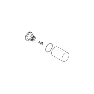 Griff komplett zu Einlochbatterie Axor Philippe Starck 2 (96318000)