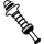 Umstellpatrone zu Bademischer und Badebatterie Axor Philippe Starck / Starck 2 (96297000)