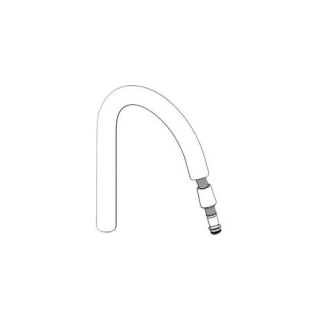 Schwenkauslauf A 223 mm zu Spültischmischer Hansgrohe Talis Variarc 6414 095 (96918000)