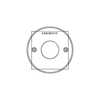 Membrane Sanimatic, rot (7.73097.000.000)