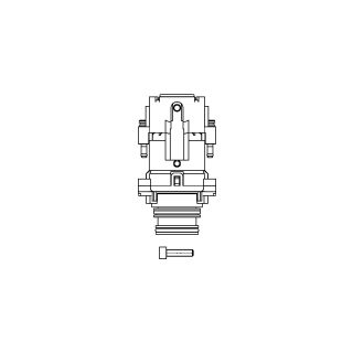 Steuerpatrone Sanimatic komplett, zu Easytouch Easytouch-N (7.72076.000.000)