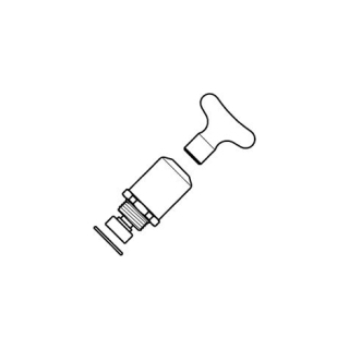 Oberteil 1/2" mit Steck- schlüssel , zu Auslaufventil Simo (1.07319)