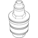 Thermostatkartusche ½" zu UP Thermostaten...