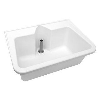 Waschtrog Franke Kunststoff, 70 x 49,5 cm Befestigungsmaterial Stan...
