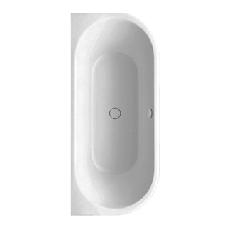 Badewanne Kaldewei 170 x 75 cm Meisterstück Centro Duo 2 Vorwandversion, mit Ab- und Ein...