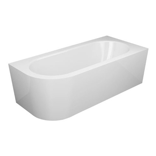 Badewanne Schmidlin Starlet Shape Right, 175 x 80 cm mit angeformter emaillierter Schürze