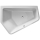 Eckbadewanne Duravit Paiova 5 Ecke links, Einbauversion 190 x 140 / 64,5 cm