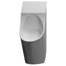 Urinal Schmidlin Ecopur 100 wasserlos, Hybridventil Befestigungsmaterial und Sch&uuml;rze, Stahl