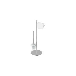 WC-Set Bodenschatz Papierhalter WC-Bürstengarnitur Standmodell