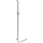 Winkelgriff, Duschgleitstange 50 x 120 cm, links IneoLine Pure Designgrip