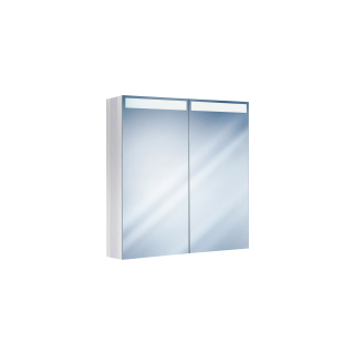 Spiegelschrank Sidler Cubango LED, Breite 80 cm Höhe 78,5 cm, Tiefe 13 cm 2 Doppelspiege...