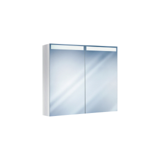 Spiegelschrank Sidler Cubango LED, Breite 100 cm Höhe 78,5 cm, Tiefe 13 cm 2 Doppelspieg...