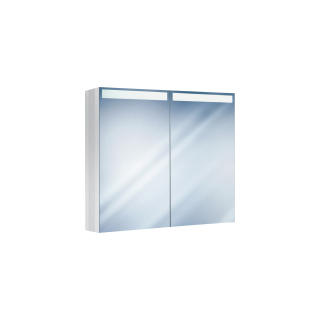 Spiegelschrank Sidler Cubango LED, Breite 100 cm Höhe 78,5 cm, Tiefe 13 cm 2 Doppelspieg...