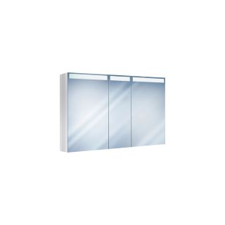 Spiegelschrank Sidler Cubango LED, Breite 130 cm Höhe 78,5 cm, Tiefe 13 cm 3 Doppelspieg...