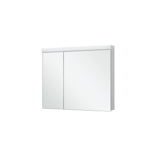 Spiegelschrank Keller Duplex New LED, Breite 90 cm Höhe 73,8 cm, Tiefe 12,5 cm 2 Doppels...