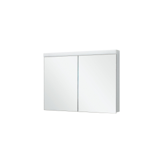 Spiegelschrank Keller Duplex New LED, Breite 100 cm Höhe 73,8 cm, Tiefe 12,5 cm 2 Doppel...