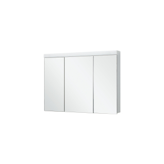Spiegelschrank Keller Duplex New LED, Breite 100 cm Höhe 73,8 cm, Tiefe 12,5 cm 3 Doppel...