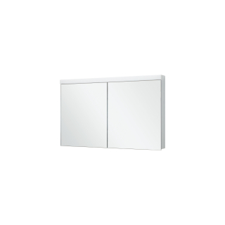 Spiegelschrank Keller Duplex New LED, Breite 120 cm Höhe 73,8 cm, Tiefe 12,5 cm 2 Doppel...