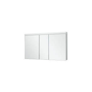 Spiegelschrank Keller Duplex New LED, Breite 130 cm Höhe 73,8 cm, Tiefe 12,5 cm 3 Doppel...