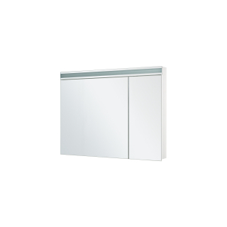 Spiegelschrank Keller Avance New LED, Breite 90 cm 60/30, Höhe 75,8 cm Tiefe 12,5 cm