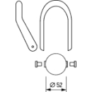 Griff Trigon-M Metall Umrüst- set zu Wandmischer...