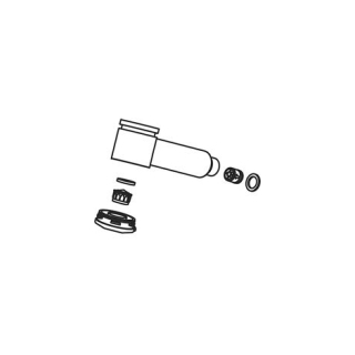 Auszugbrause KWC Inox A 225 mm, Edelstahl (Z.535.524.700)