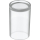 Glasdeckel Liv, matt zu Hygiene- / Utensilienbehälter (BA58XX803)