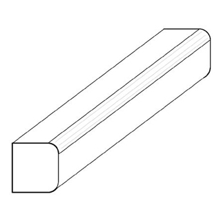 Opalabdeckung Variella-Norm zu Spiegelschrank 80 cm seitlich geschlossen ohne Rille