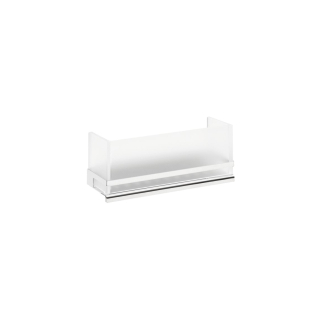 Duschkorb Hewi System 100 22,3 x 9,3 x 8,2 cm Einsatz aus Acrylglas satiniert verchromt