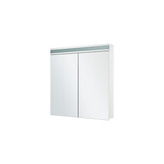 Spiegelschrank Keller Avance New LED, Breite 60 cm Höhe 75,8 cm Tiefe 12,5 cm weiss