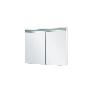 Spiegelschrank Keller Avance New LED, Breite 90 cm Höhe 75,8 cm Tiefe 12,5 cm weiss