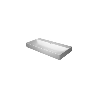 Auflegewaschtisch Duravit DuraSquare, 100 x 47 cm Höhe 10,5 cm ohne Armaturenloch