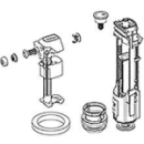 Ab- und Zulaufset, Anschluss seitlich 3/8", Messing...