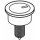 Zweimengen-Druckknopf, chrom zu diversen Laufen Spülkästen (8.9005.1)
