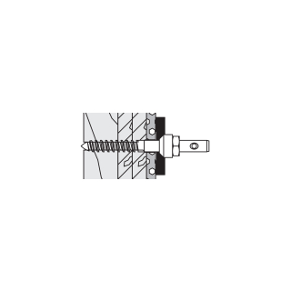 Befestigungsmaterial Hewi1-teilig