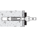 Befestigungsmaterial Hewi1-teilig, 1 Senkschrauben