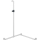 Eckhaltegriff Hewi 900Duschgleitstange, linksHöhe 125 cm118,5 x 76,5 cm