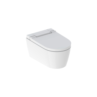 Dusch-WC Geberit AquaCleanSela rimless, WandklosettKeramik CleaneffektSitz mit Deckel...