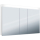 Spiegelschrank Keller Puro150 x 76.5 x 12.53 DoppelspiegeltürenLED Beleuchtung 21 W