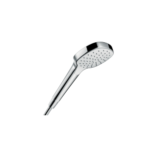 Handbrause Hansgrohe CromaSelect E 1-Jet, QuickCleanBrausekopf Ø 110 mm, AirPowerDurc...