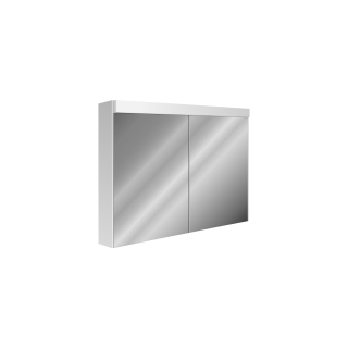 Spiegelschrank Alterna fina FLB x H x T = 100 x 71,2 x 12,52 DoppelspiegeltüreBeleuch...