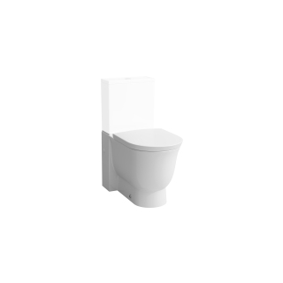 Stand-Klosett Laufen NewClassic rimless, Abgangwaagerecht, fürSpülkastenmontage