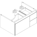 Waschtischmöbel Alterna zeroplus, Breite 71,9cm,...