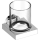 Glashalter Keuco Edition 90Kristallglas klarRosette rund