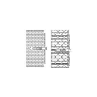 Befestigungsmaterial Hewifür Leichtbeton, Beton und Lochziegel