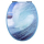 diaqua® WC-Sitz Paris 3D Slow Down Wave - MDF - FSC® 100% 42 - 47 X 37.2 CM