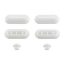 NICE, VIENNA, DIJON Pufferset weiss 2