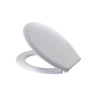 diaqua® WC-Sitz Verona weiss -  INOX Scharnier 42-43.5 X 37.5 CM