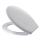 diaqua® WC-Sitz Verona weiss -  INOX Scharnier 42-43.5 X 37.5 CM
