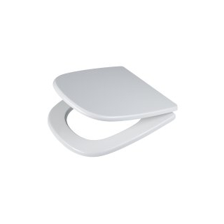 diaqua® WC-Sitz Mobello alpinweiss - INOX 40-45 X 36 CM STIFT 25 MM